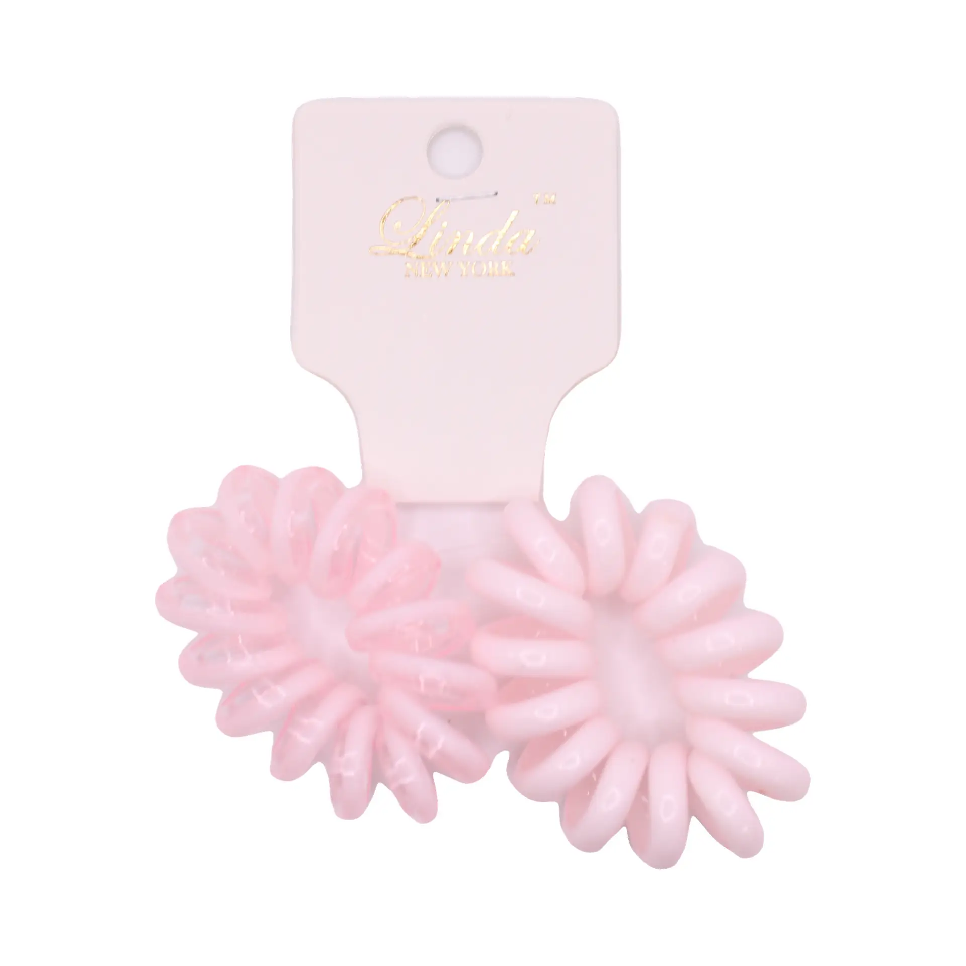 Blue Coil Hair Tie Set - Imagen 4