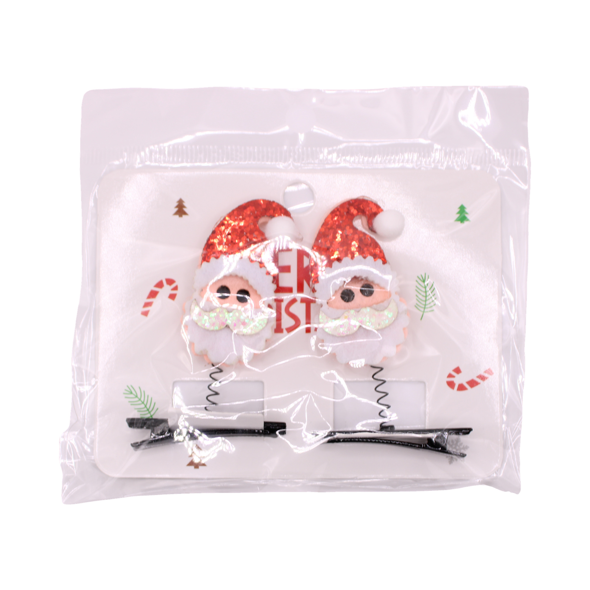 Christmas Tree Hair Clip Set - Imagen 2