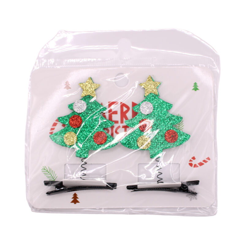 Set de pinzas con árboles de Navidad