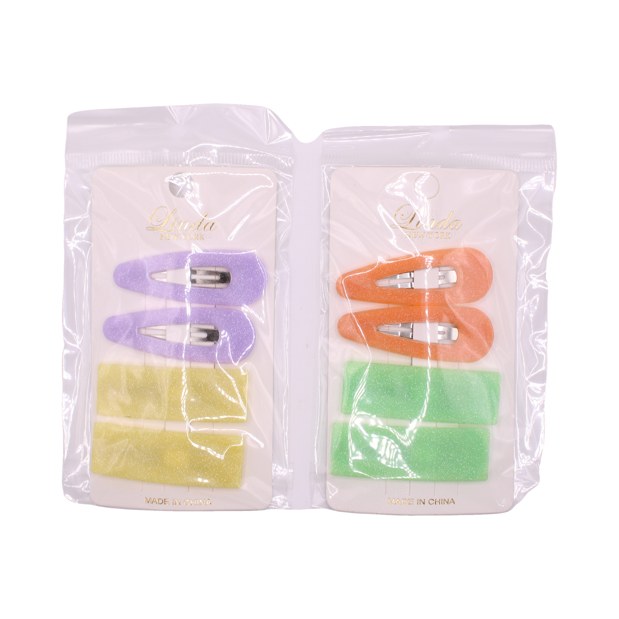 Colorblock Snap Clip Set - Imagen 2