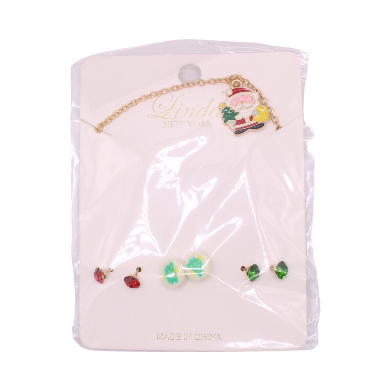 Collar con dijes festivos – Surtido navideño