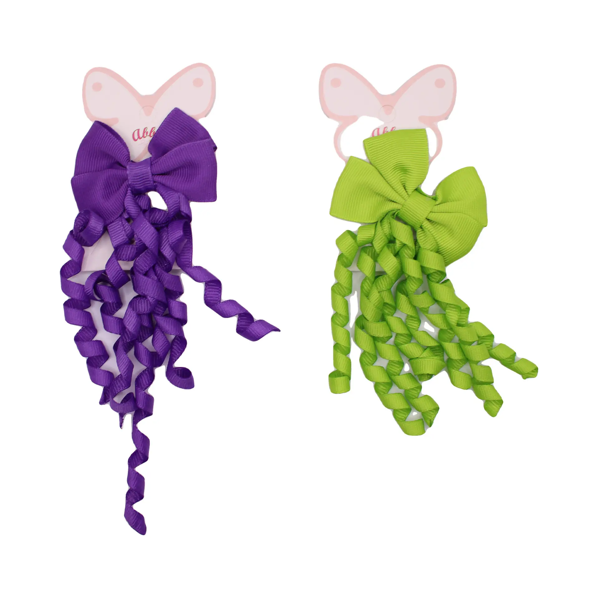 Kids Corkscrew Ribbon Bow Set - Imagen 2