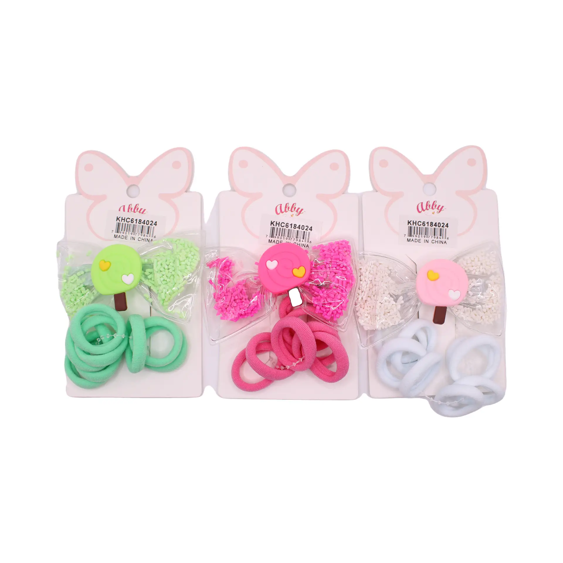 Kids Embellished Hair Clip Set