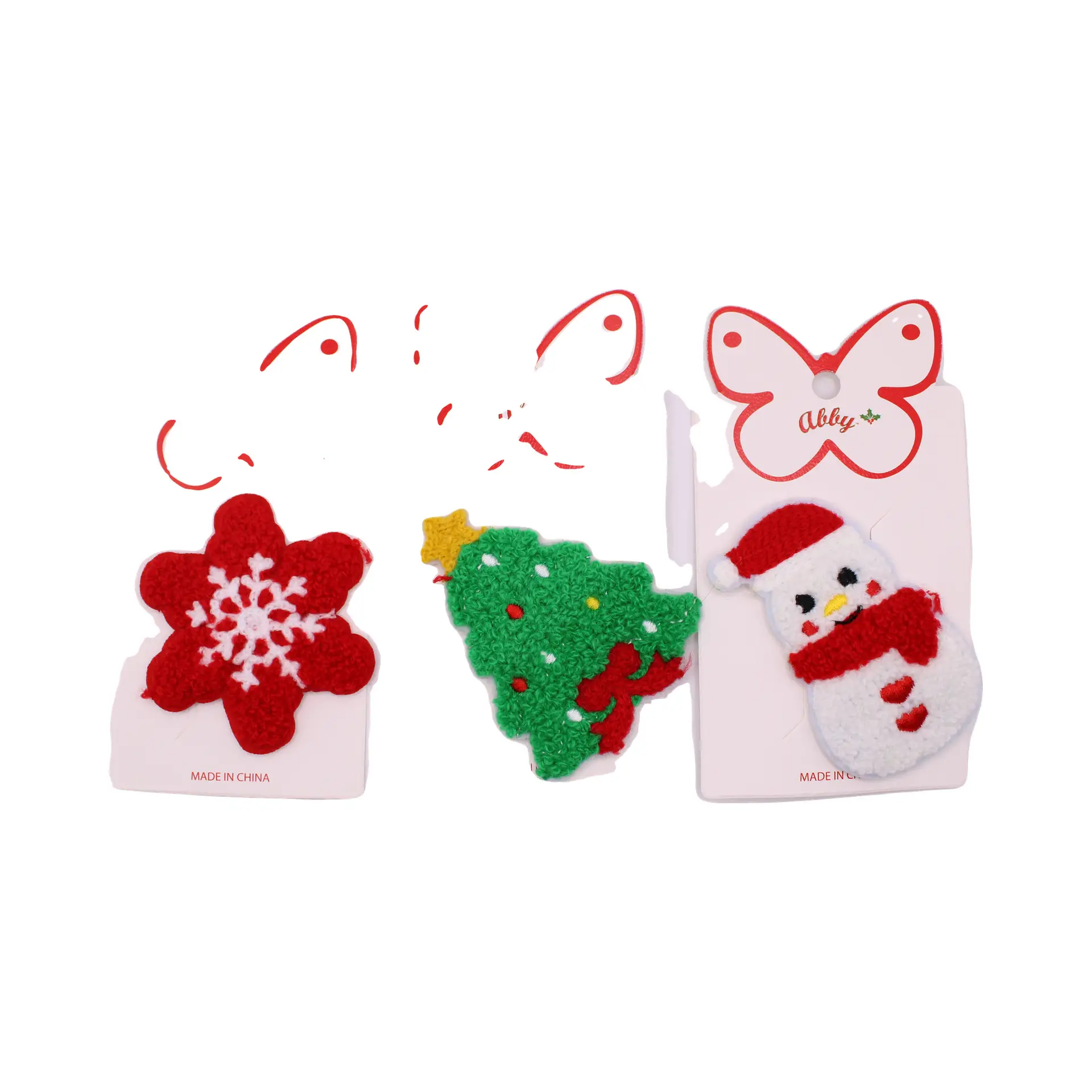 Kids Holiday Snap Clip Set