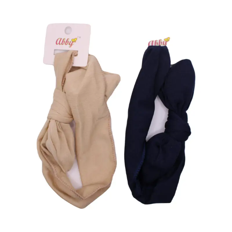 Kids Neutral Twist Headband Set