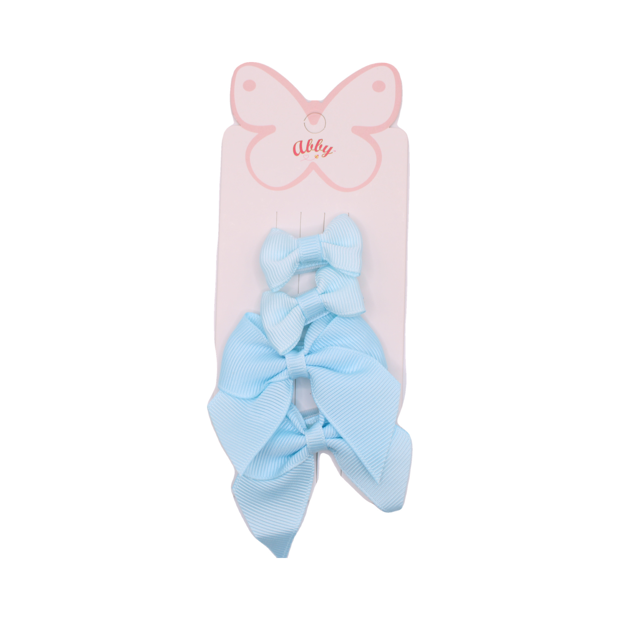 Lavender Bow Hair Tie Set - Imagen 3