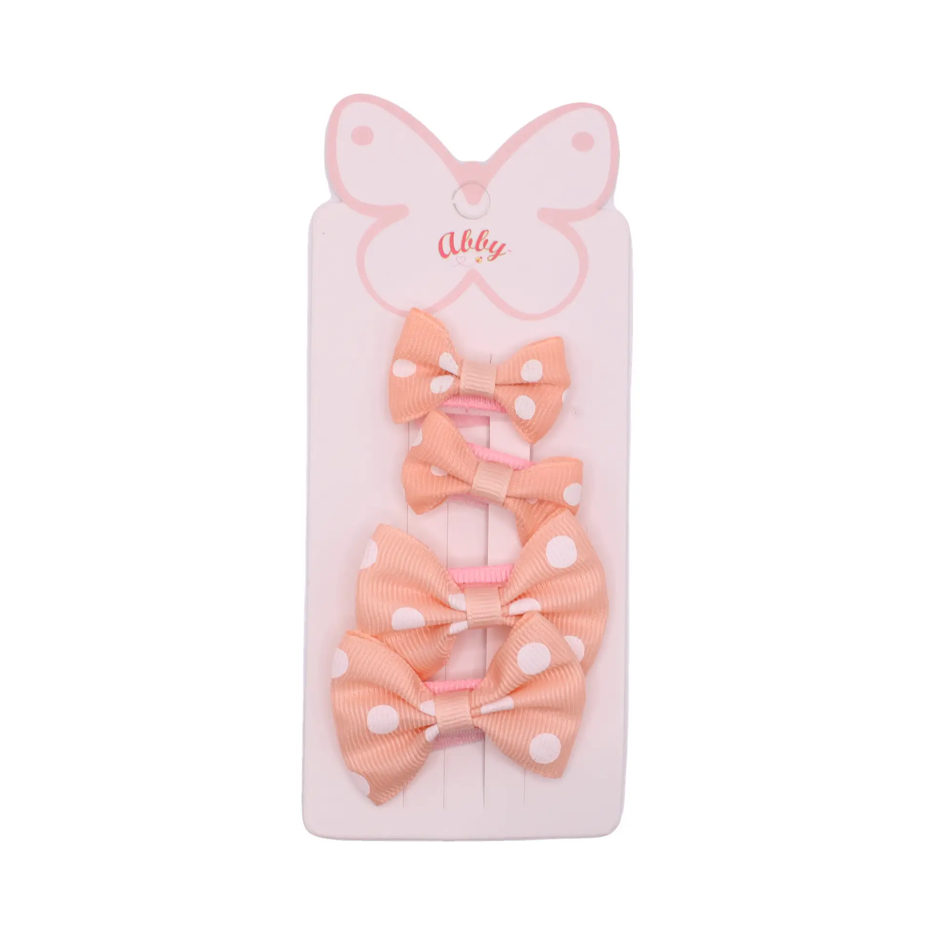 Pink Bow Hair Tie Set – Three Pack - Imagen 3