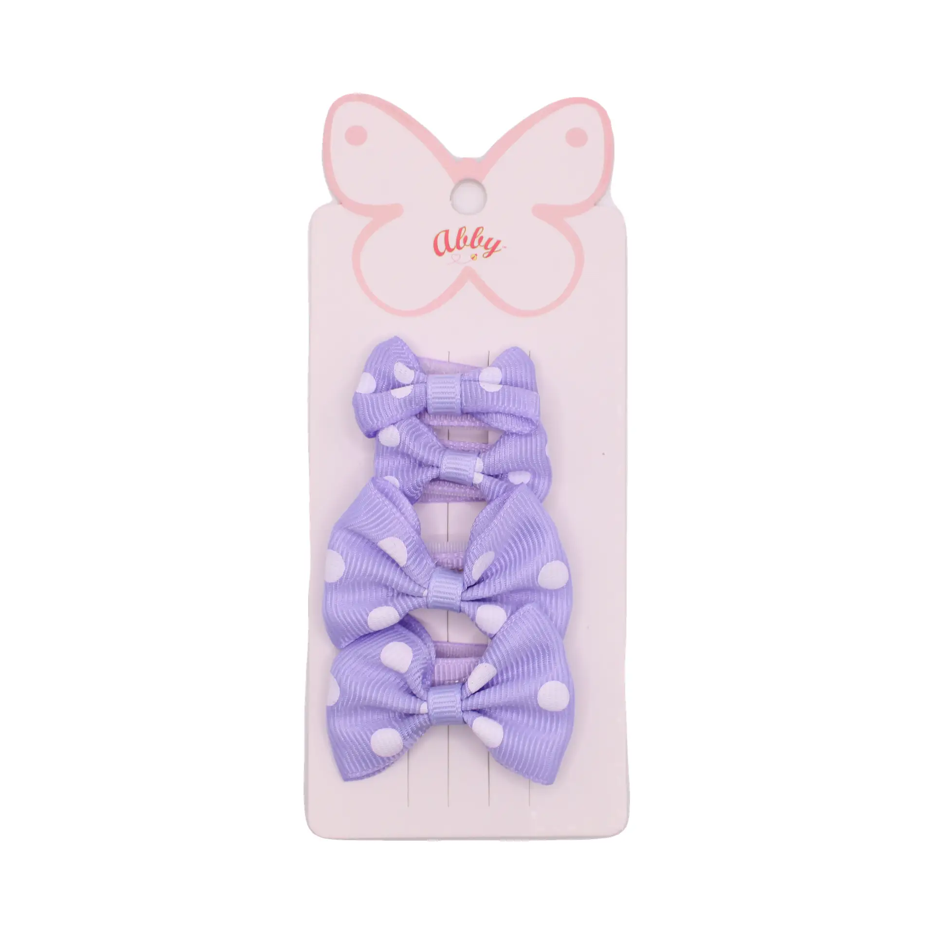 Pink Bow Hair Tie Set – Three Pack - Imagen 4